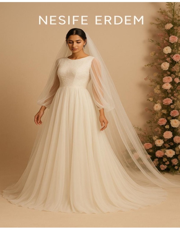 Tesettür & Özel Dikim Gelinlik | Nesife Erdem Resmi Sitesi