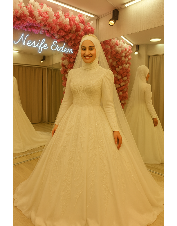 Tesettür & Özel Dikim Gelinlik | Nesife Erdem Resmi Sitesi