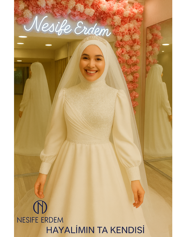 Tesettür & Özel Dikim Gelinlik | Nesife Erdem Resmi Sitesi