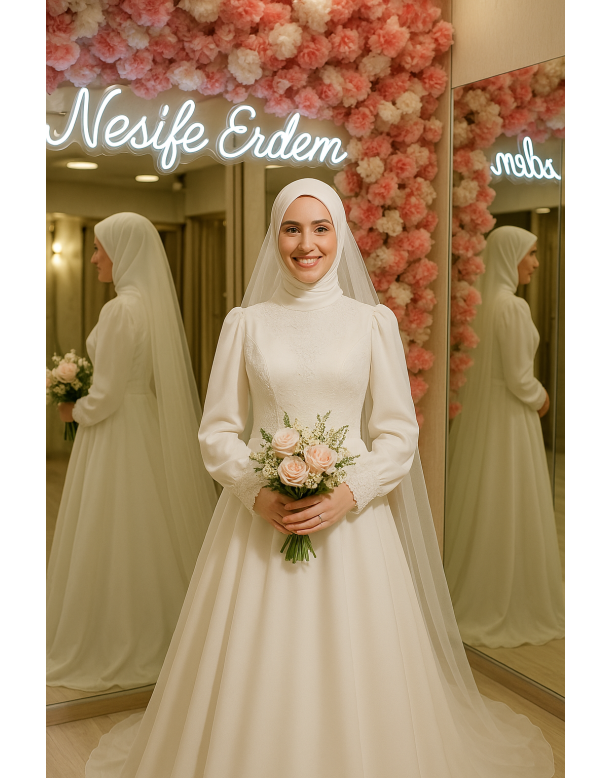 Tesettür & Özel Dikim Gelinlik | Nesife Erdem Resmi Sitesi