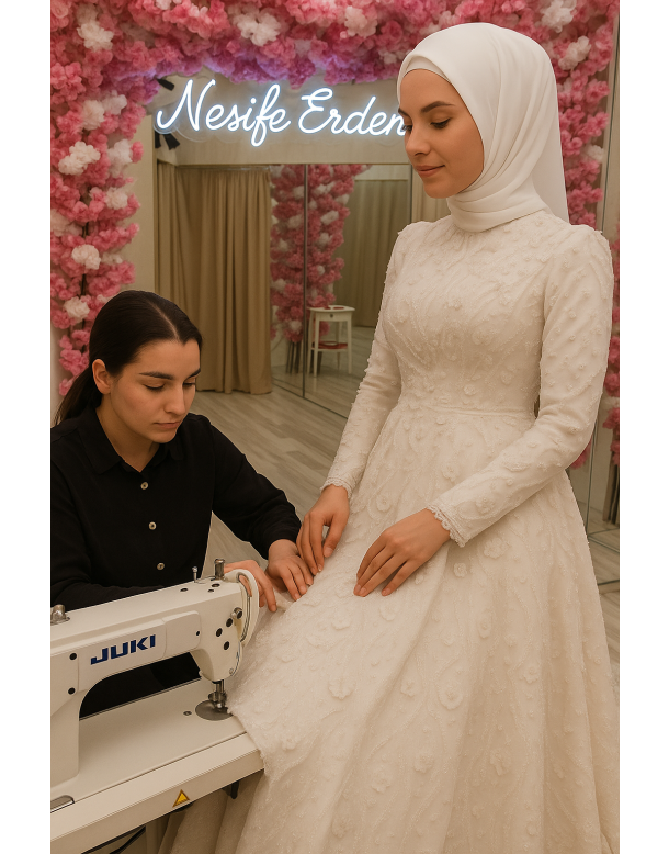 Tesettür & Özel Dikim Gelinlik | Nesife Erdem Resmi Sitesi