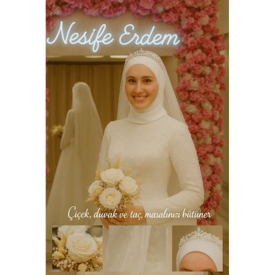 Doğru Duvak ve Taç ile Masalınızı Tamamlayın