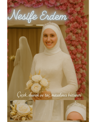 Doğru Duvak ve Taç ile Masalınızı Tamamlayın