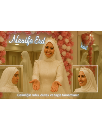 “Zarafeti Tamamlayan İkili: Duvak & Taç”