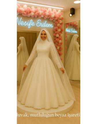 Zarafeti Konforla Taşıyan Duvak: Gelinliğin Beyaz İmzası