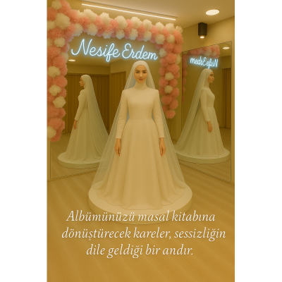 Albümünüzü masal kitabına dönüştürecek kareler, sessizliğin dile geldiği bir andır.