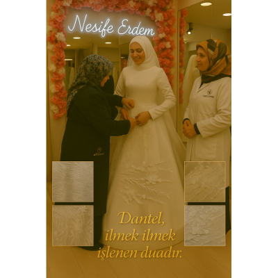 Dantel, ilmek ilmek işlenen dualardır…