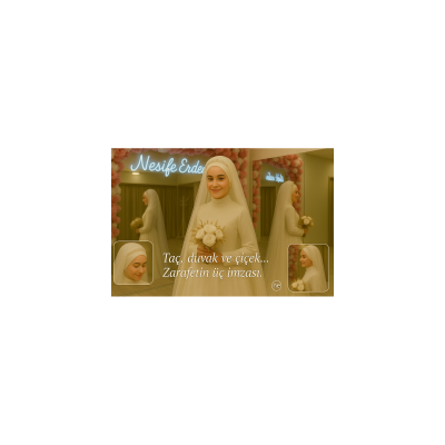 Çiçek, Taç ve Duvak… Zarafetin Üç İmzası