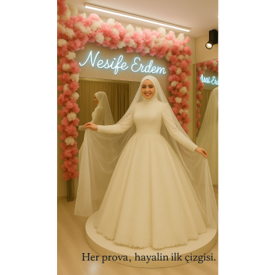 Büyük Beden Gelinlik Modelleri | Her Vücut Tipine Uygun Şıklık Bursa Nesife Erdem'de