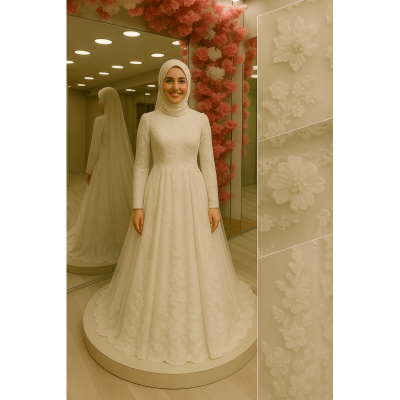 Tesettürlü Gelinlikte Yeni Dönem: Nesife Erdem ile Şıklık ve Zarafet Bir Arada