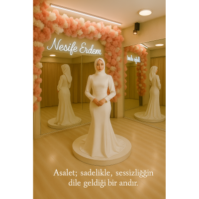 Asaletin Sessiz Işığı: Sadelikle Konuşan Gelinlik Sanatı