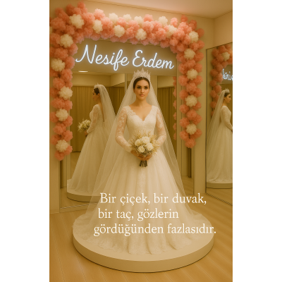 Zarafetin Sessizliği: Çiçeğin, Duvak ve Tacın Couture Anlam Atlası