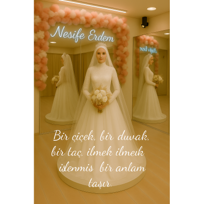 Ateşten İlmeklerle Kurulan Bir Masalın İçinde: Duvak, Taç ve Çiçeğin Couture Anlamı