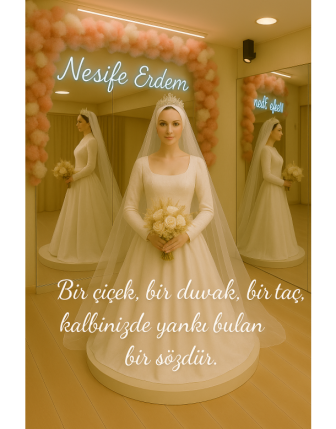 Couture’ın Üçlü Zarafet Sembolü: Çiçek, Duvak ve Taç