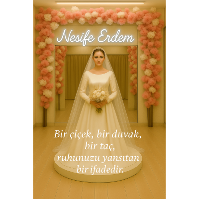 Çiçek, Duvak ve Taç: Gelinliğin Üç Sessiz İmzası