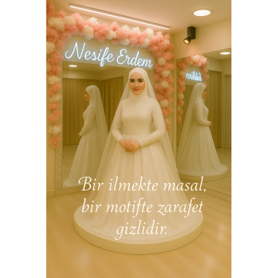 Couture’da Asaletin İzleri: İlmekten Motife Uzanan Bir Gelinlik Masalı