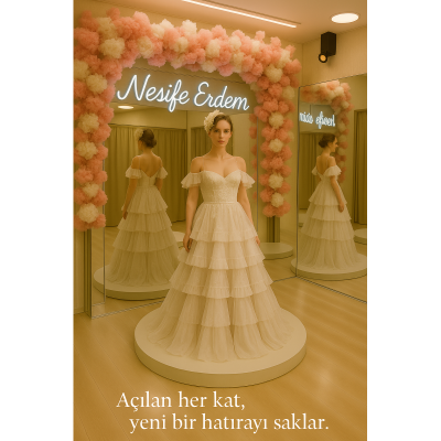 Kat Kat Hatıra: Couture Gelinlikte Duygunun İncelik Haritası