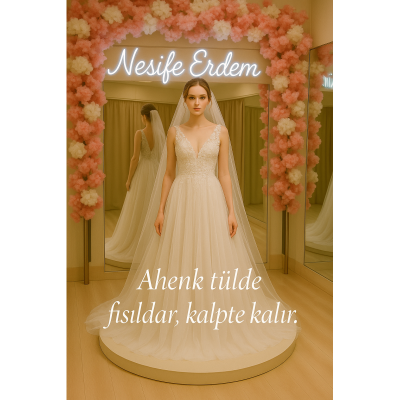 Tülün Ahenkli Fısıltısı: Nesife Erdem Couture’da Hafifliğin Asil Hikâyesi