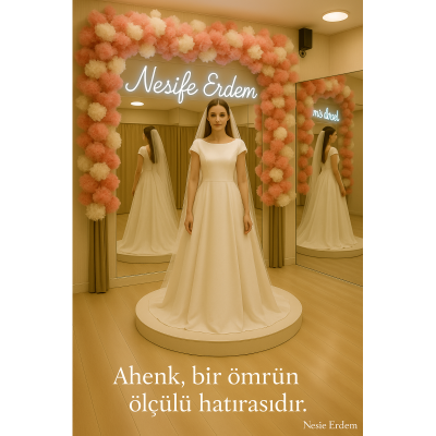 Ölçülü Ahenk: Couture Gelinlikte Zamansız Denge