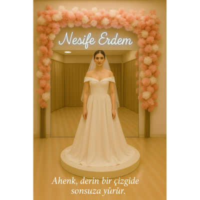 Ahenkten Doğan Couture Evreni: Nesife Erdem Gelinlik’te Derin Çizgilerin Sonsuz Yolculuğu