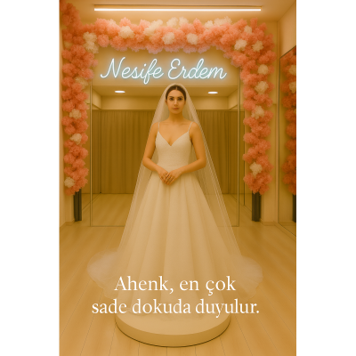 Sade Dokuda Duyulan Ahenk: Couture Gelinlikte Minimalizmin Stratejik Gücü