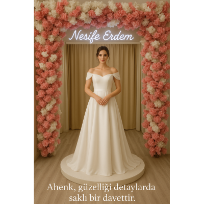 Nesife Erdem Couture Gelinliklerinde Ahenk Stratejisi ve Zamansız Romantizm