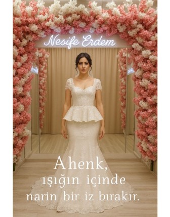 Işığın Ahenkle Buluştuğu Tesettür Couture Silüet