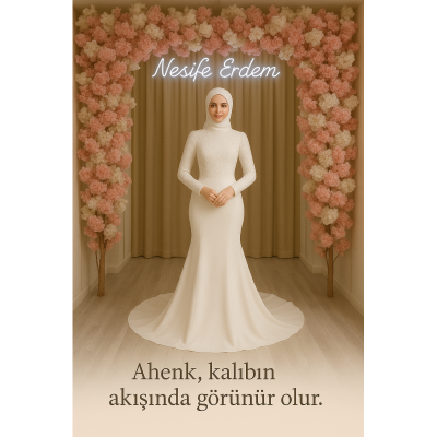 Kalıbın Akışında Ahenk: Nesife Erdem Gelinlik’te Couture’un Sessiz İmzası