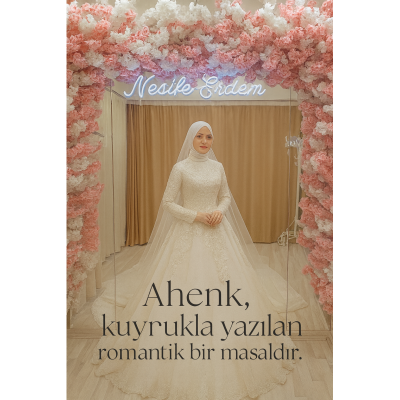 Nesife Erdem Gelinlik’te Kuyrukla Yazılan Romantik Masal