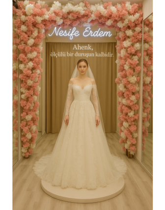 Nesife Erdem Gelinlik | Ahenkli Couture Evreni