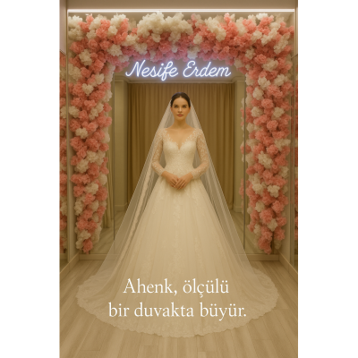 Duvakta Kurulan Sessiz Mimari: Nesife Erdem Gelinlik’te Ahenkli Couture Anlatısı