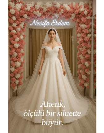Ahenkli Couture Siluet — Tesettür Couture’dan Modern-Sade Çizgiye