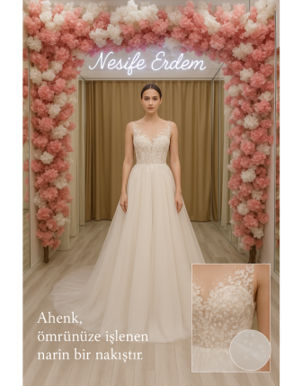 Ahenk Odaklı Couture Evreni — Narin İşlenmiş Siluetler