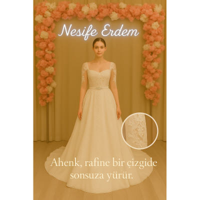 Couture evrenini tek bir modele sıkıştırmadan; el işçiliği, özel dikim ve Bursa atölye ritmiyle sürdürülebilir zarafet okuması