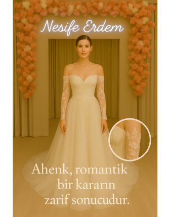 Nesife Erdem Gelinlik Couture Evreni: Ahenk Odaklı Tesettür Couture