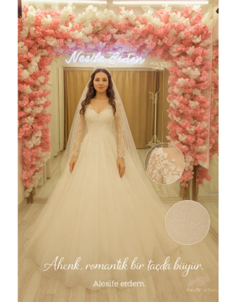 Nesife Erdem Gelinlik Couture Evreni: Taç Etkili Ahenk Disiplini