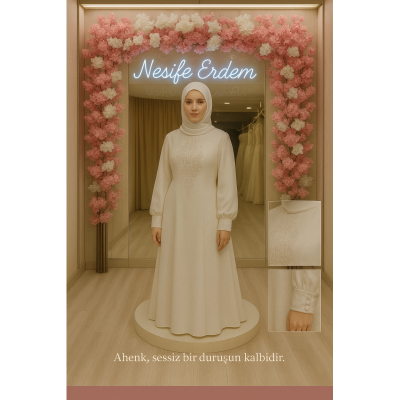 Ahenk; göz alıcı olmadan etkileyen, “az” ile “çok” arasındaki couture dengeyi kuran görünmez bir tasarım zekâsıdır.