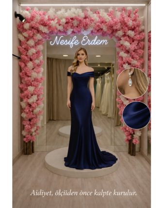 Gece Mavisi Couture Abiye Yaklaşımı