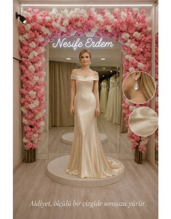 Gold Balık Kesim Couture Abiye Yaklaşımı