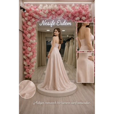 Romantik Kararın Sessiz İfadesi: Straplez Couture’un Zarafeti