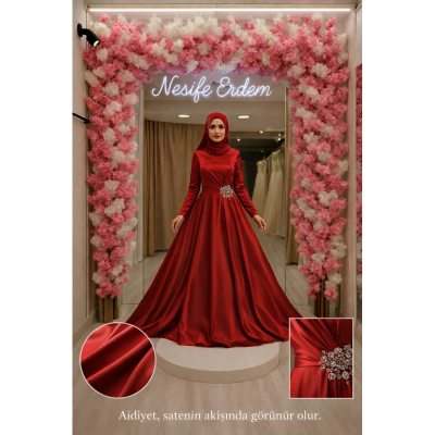 Satenin Akışında Beliren Aidiyet: Tesettür Couture After Party Zarafeti