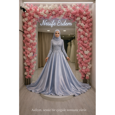 Sessiz Çizginin Zarafeti: Mavinin Couture Yolculuğu