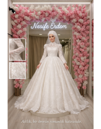 İnce Fransız Dantel Silüet