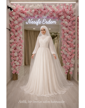 Akışkan Helen Silüet Zarafeti