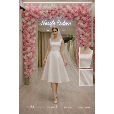 Kısa A Kesim Nikahlık: Zamansız Kararın Zarif Silüeti