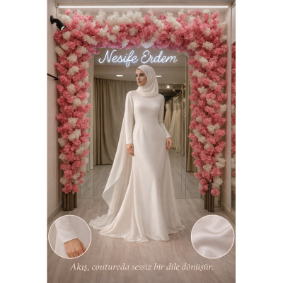 Tesettürlü nikahlıkta sade model en doğru seçim mi?