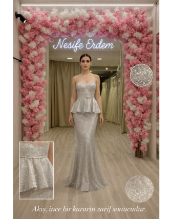 Gümüş Işıltılı Balık Nişanlık