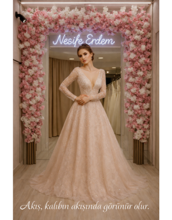 Lavanta Dantel Prenses Nişanlık