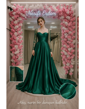 Zümrüt Transparan A Kesim Nişanlık