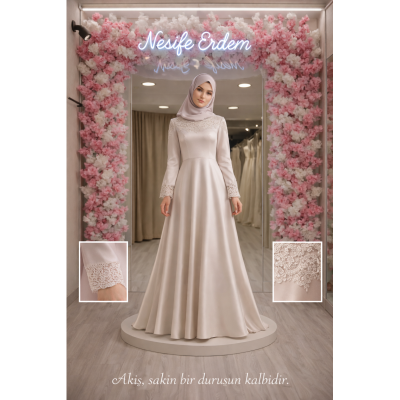 Tesettürlü Nişanlık A Kesim: Akışın İçinde Sakin Bir Duruş